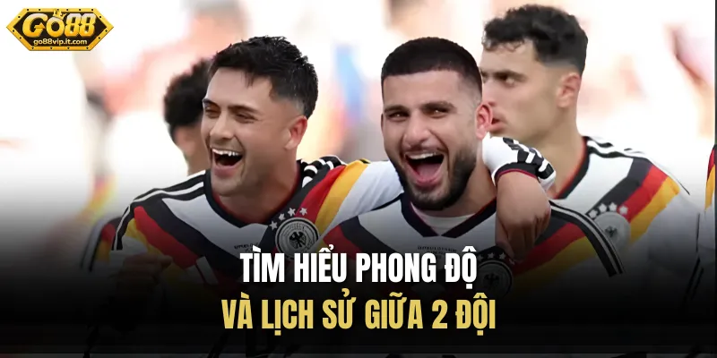Tìm hiểu phong độ và lịch sử giữa 2 đội